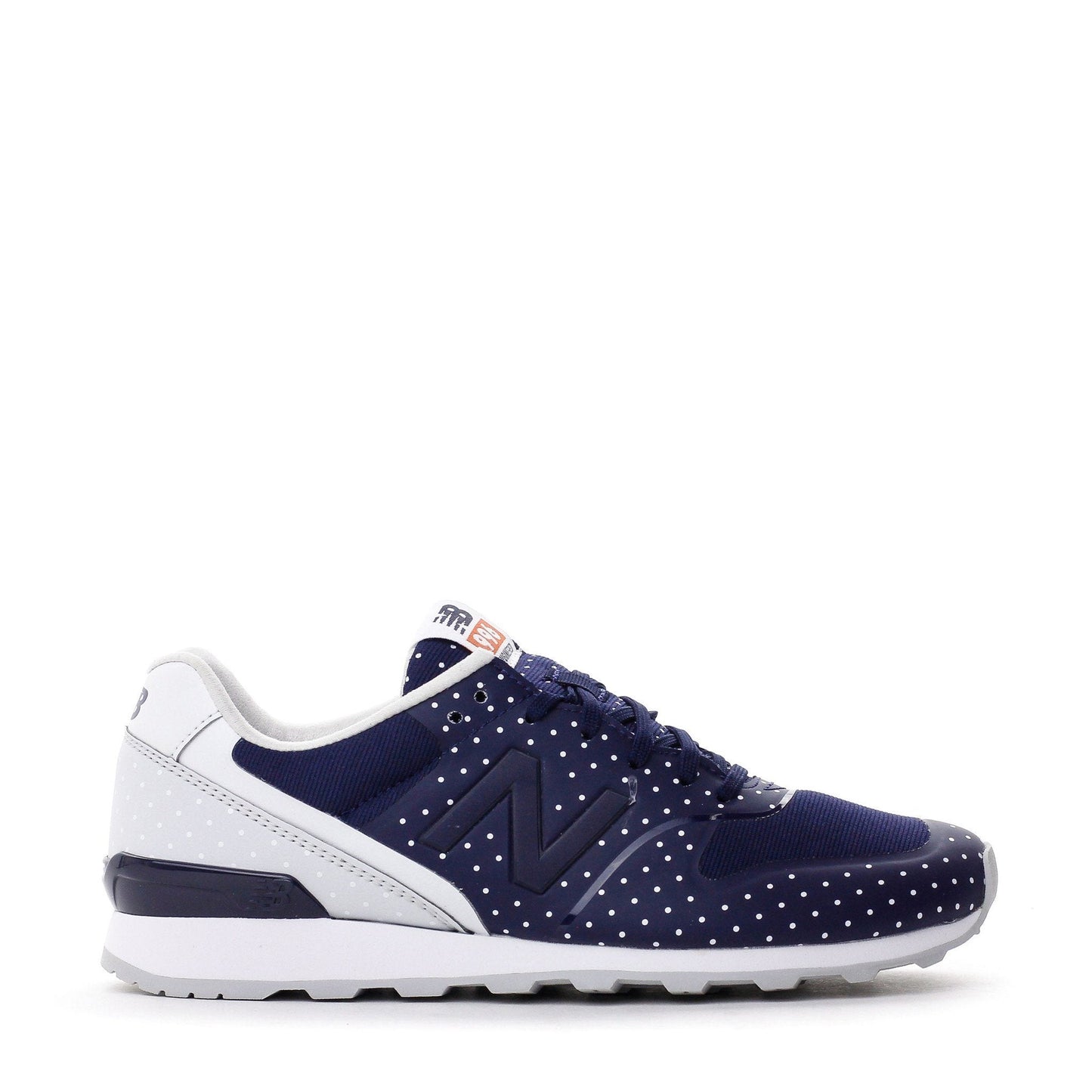NEW BALANCE CLASSIC WOMEN BLUE WHITE DOTS RE-ENGINEERED WR996KP