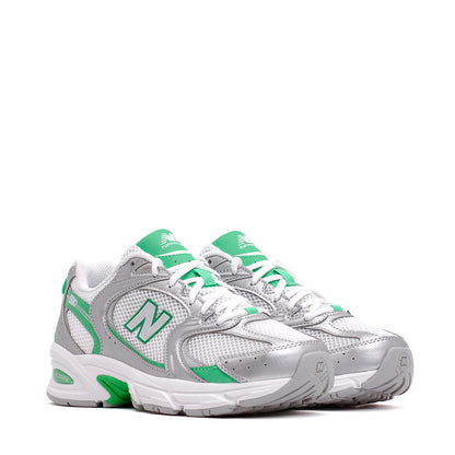 New Balance Unisex 530 Silver Metallic Green Apple U530APL