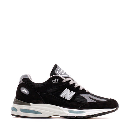 New Balance Unisex 991v2 Black Made In UK U991BK2