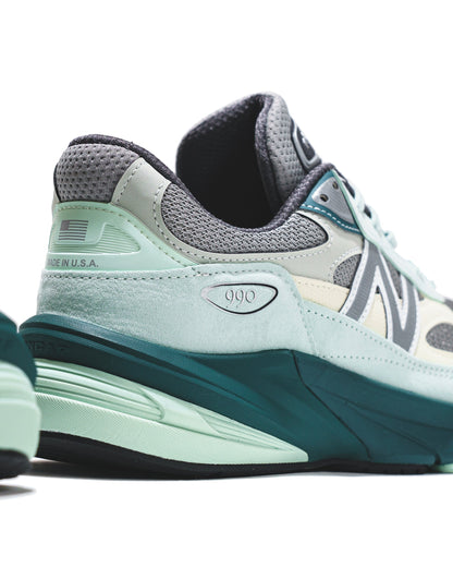 New Balance Unisex Made in USA 990v6 Clay Ash New Spruce U990GT6