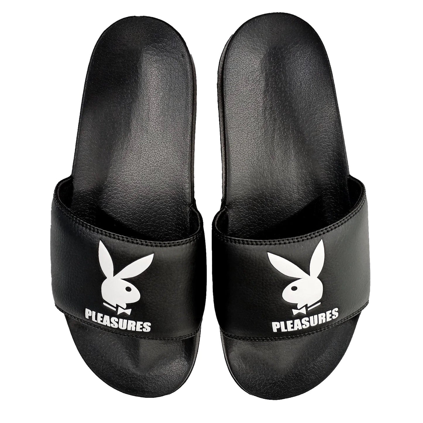 Pleasures Men x PLAYBOY Slides Black