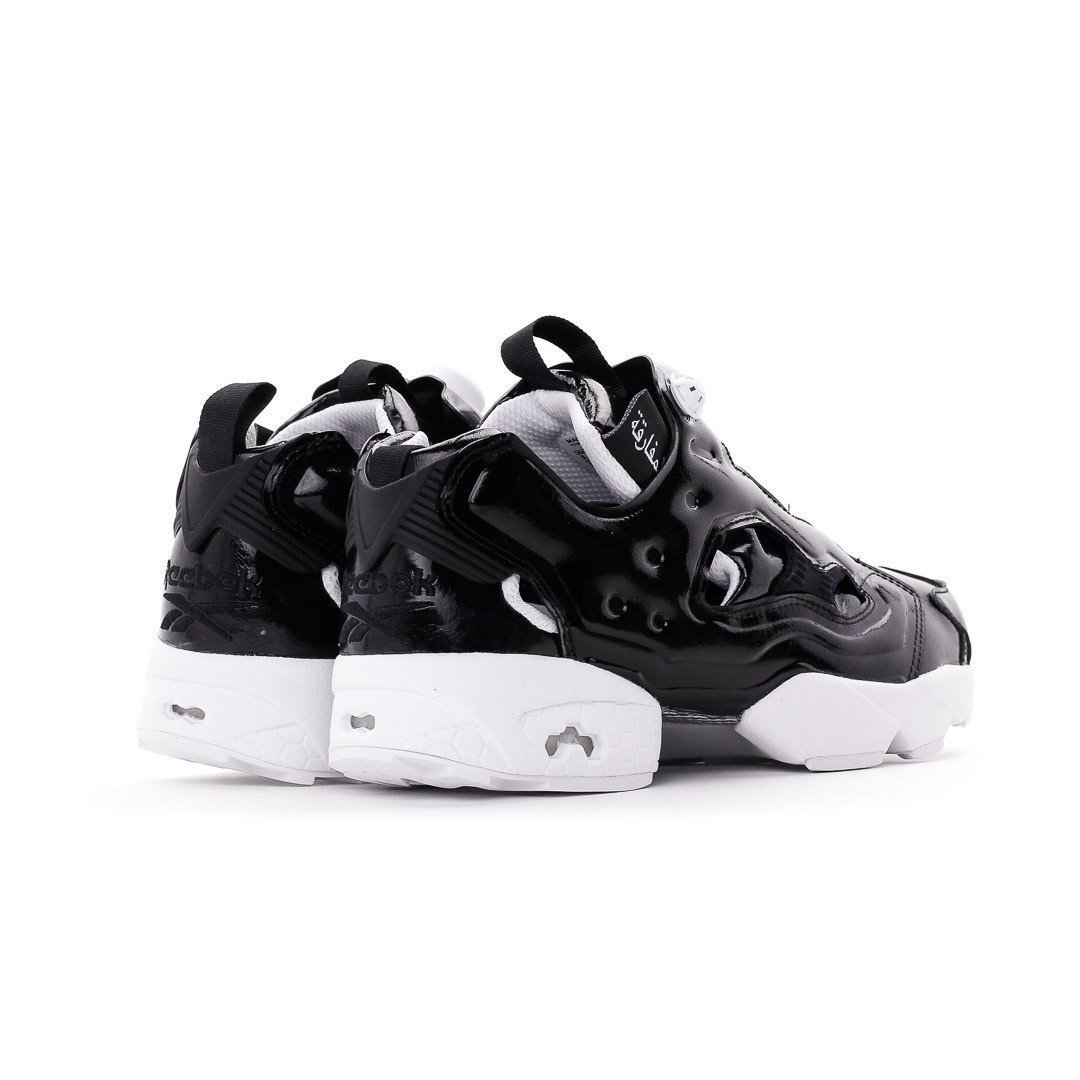 Reebok Classic Women Instapump Fury Ob Overbranded Black Patent AR1635