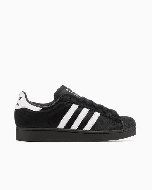 adidas Originals Women's Superstar II "Black Ponyhair"