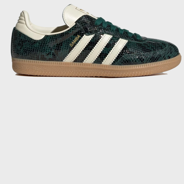 Adidas Women’s Samba OG – Cream White / Collegiate Green | JR8848